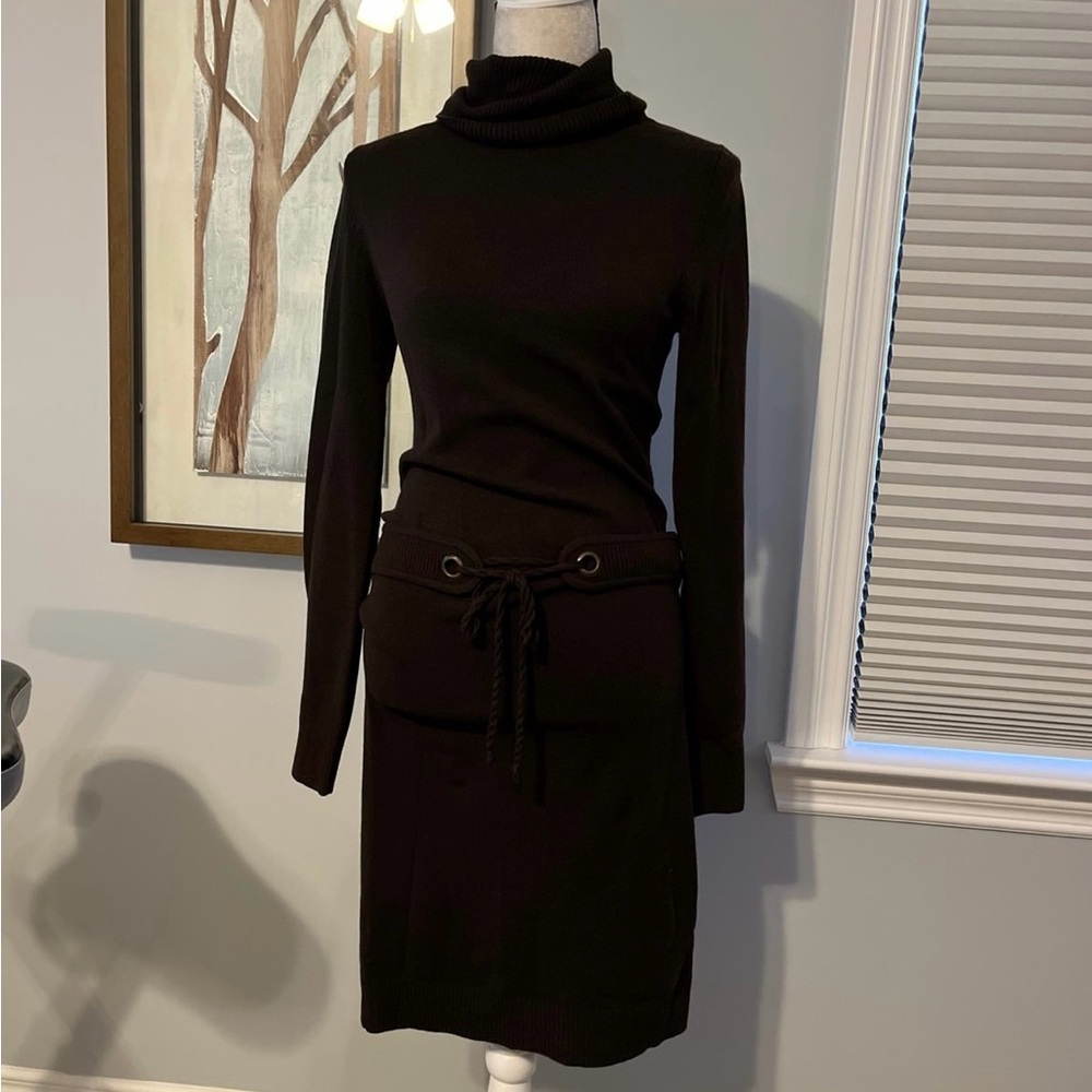 Brown Sweater Dress Large